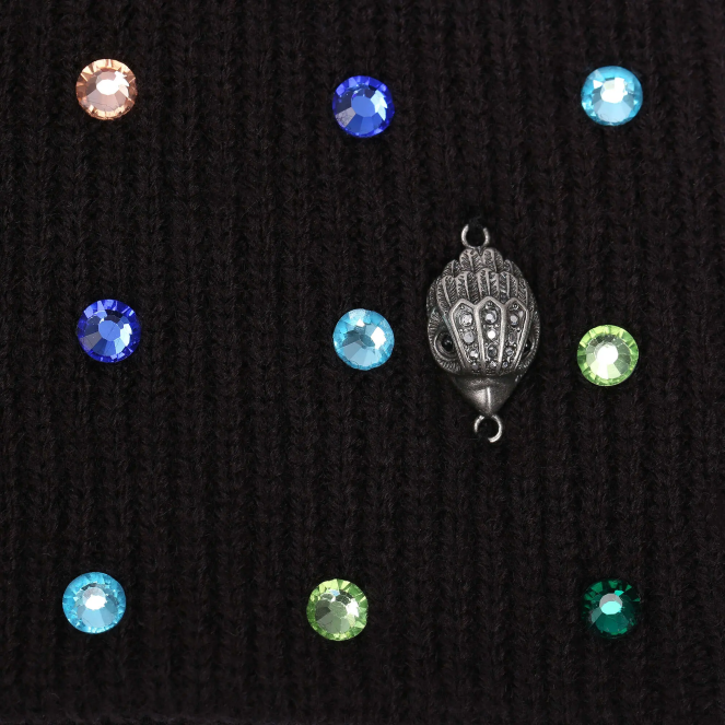 Kurt Geiger mujer sombrero de cristal de londres 2LPR522 | accesorios negro otro